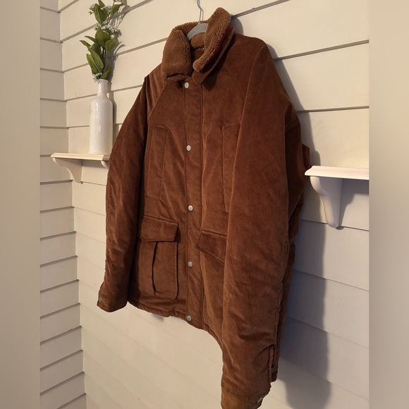 Robert Graham Brown Corduroy Ranch Chore Jacket Men’s Size XL New with Tag - Picture 4 of 16